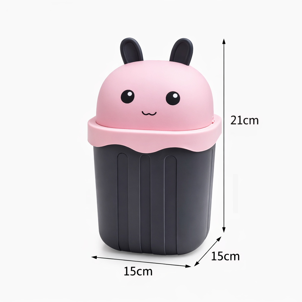 Cute Bunny Trash Bin | Trash Bin Office