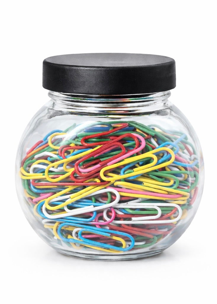 Colour Paper Clips 220pcs | Coloured Paper Clips