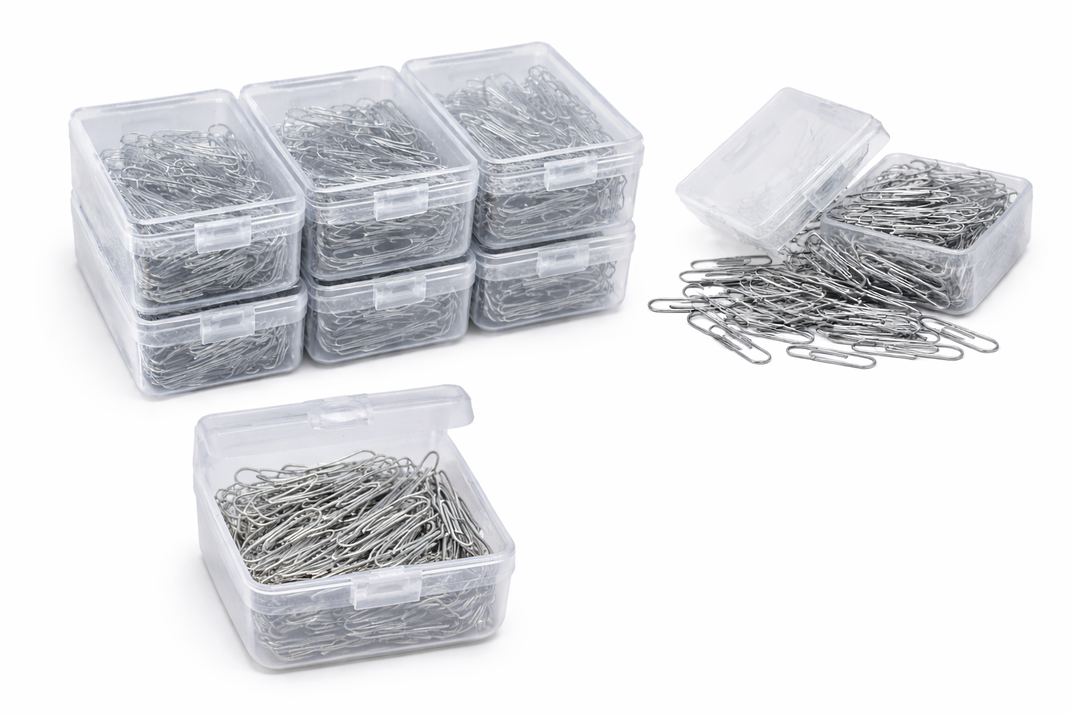 3 Box 80pcs Paper Clips | Sliver Paper clips