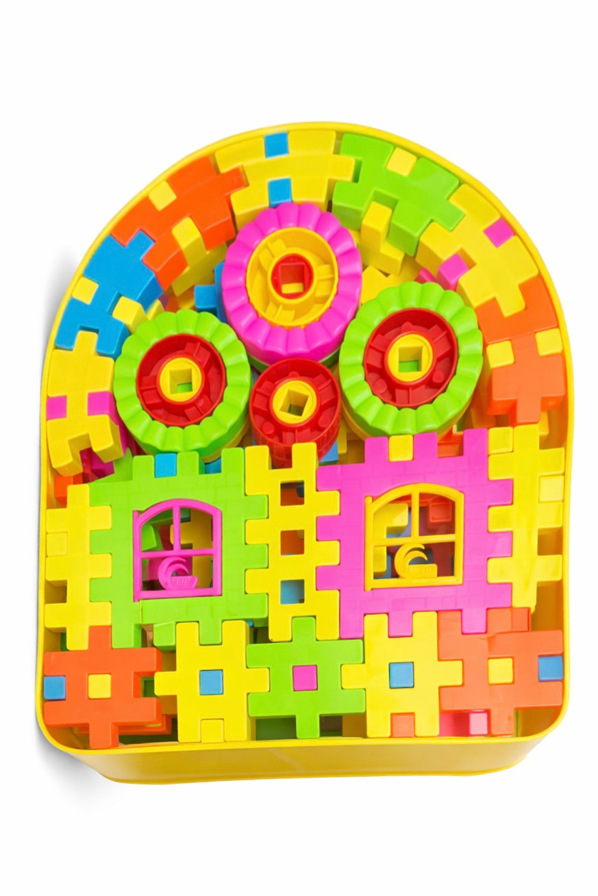 Kids Block Toys Bag 118pcs