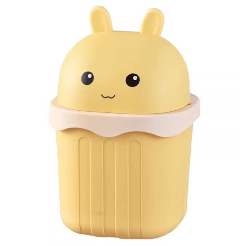 Bunny Mini Desktop Trash Bin